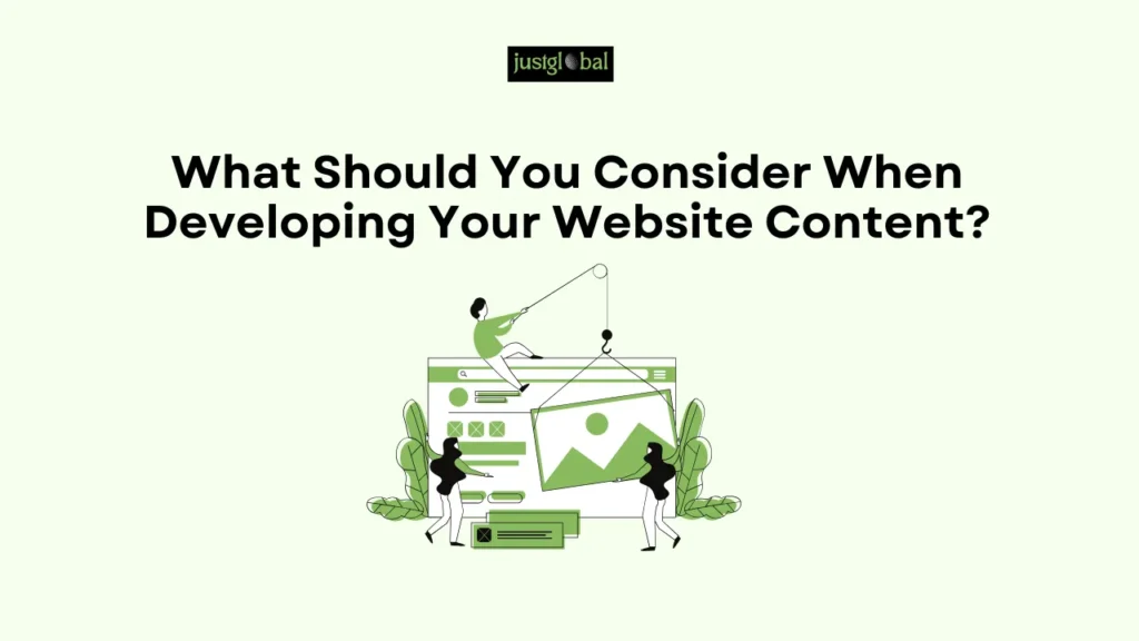 What Should You Consider When Developing Your Website Content